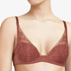 Soutien-gorge plongeant Thelma terracotta