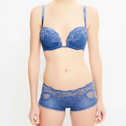Soutien-gorge push-up Amethyst denim