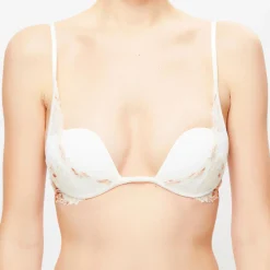 Soutien-gorge push-up sans armatures Love Stone blanc
