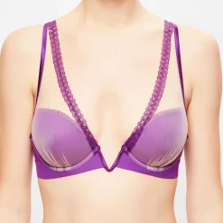 Soutien-gorge triangle avec armatures Moonstone violet