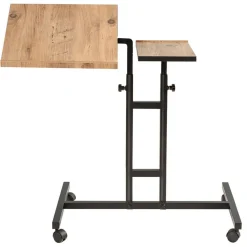 Support ordinateur portable Glen Atlantic bois/noir - 67x87x45.5 cm