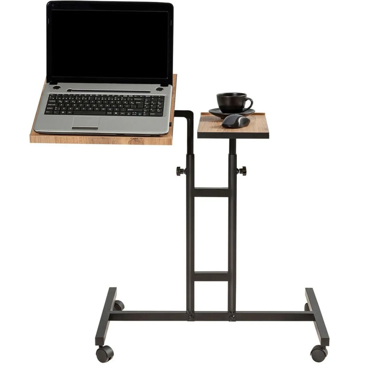 Support ordinateur portable Glen Atlantic bois/noir - 67x87x45.5 cm