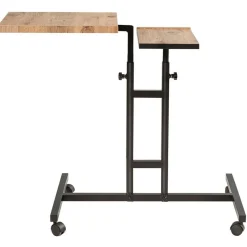 Support ordinateur portable Glen Atlantic bois/noir - 67x87x45.5 cm