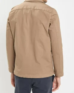 Surchemise Croisée Coton Organic camel