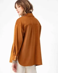 Surchemise Cybele tabac