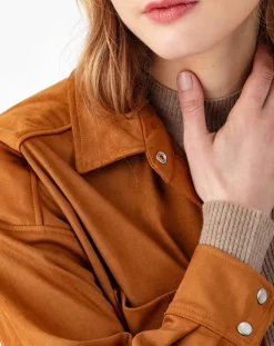 Surchemise Cybele tabac