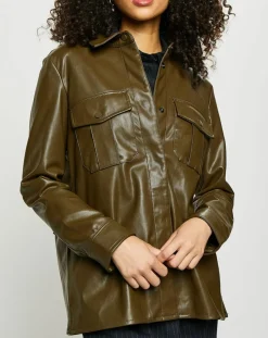 Surchemise décontractée Army kaki