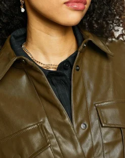 Surchemise décontractée Army kaki