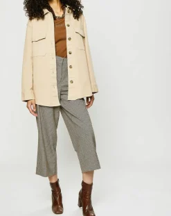 Surchemise en Coton bio collection EDC by Esprit écrue