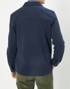 Surchemise en Jersey bleue