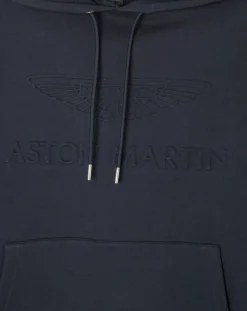 Sweat à capuche Aston Martin Racing bleu marine