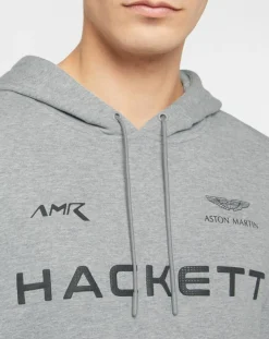 Sweat à capuche Aston Martin Racing gris