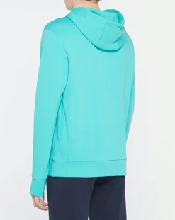 Sweat à capuche Aston Martin Racing bleu moyen