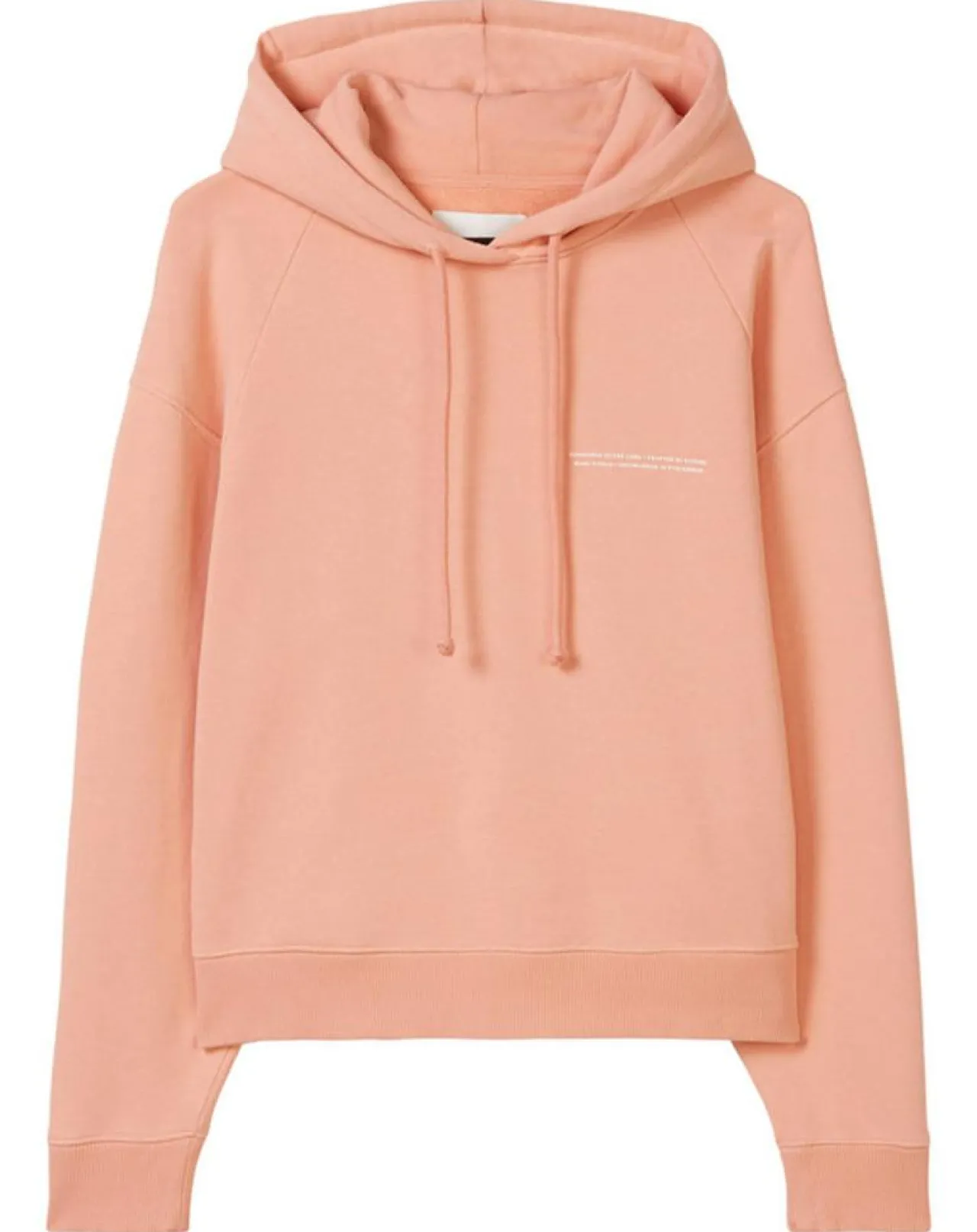 Sweat à capuche Coton Bio rose