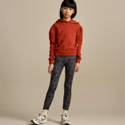 Sweat à capuche Febe brique