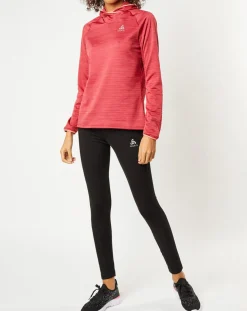 Sweat à capuche Run Easy Warm rouge