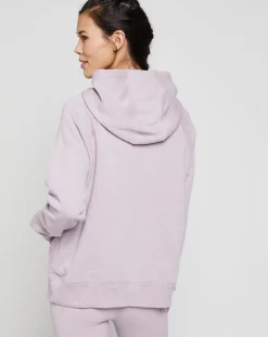 Sweat à capuche UA Rival Fleece violet parme