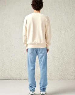 Sweat 100% Coton organique Flake sable