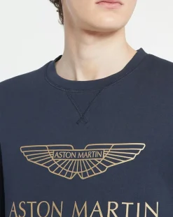 Sweat Aston Martin Racing bleu marine