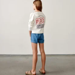 Sweat Biba en Coton blanc