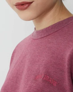 Sweat bubble hem framboise