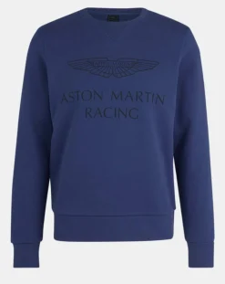 Sweat Classic Aston Martin Racing bleu foncé