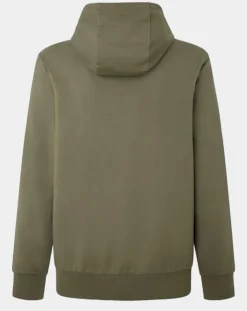 Sweat Hoodie zippé Mix kaki