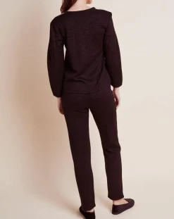 Sweat Maille Love noir