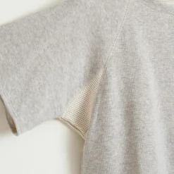 Sweat Mazi en Coton manches courtes gris