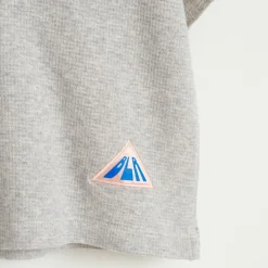 Sweat Mazi en Coton manches courtes gris