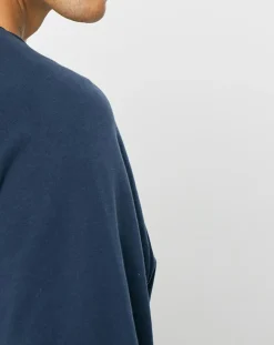 Sweat Raglan Crew bleu marine