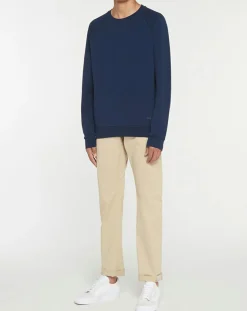 Sweat Raglan Crew bleu marine
