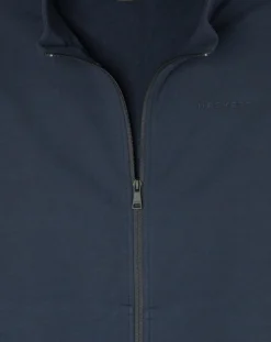 Sweat zip montant Sport bleu marine