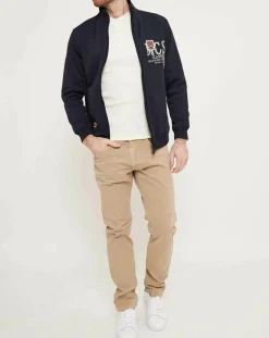 Sweat zippé West Coast marine