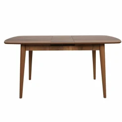 Table à manger Retro marron -130+30x75x80 cm