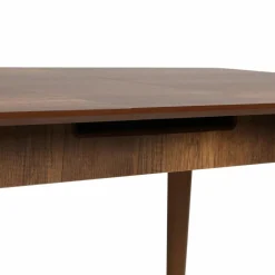 Table à manger Retro marron -130+30x75x80 cm