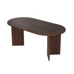 Table à manger Sablin noyer - 180x75x89.5 cm