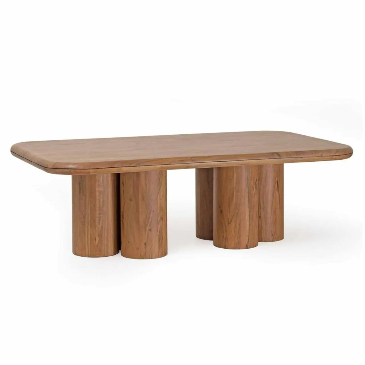 Table basse 140 cm Acacia Maglan Marron - 140x80x45 cm