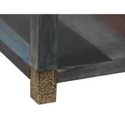 Table basse carrée 80 cm Manguier Pushkar Naturel - 80x80x45 cm