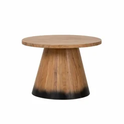Table basse ronde 60 cm Acacia Dimona Naturel - 60x60x40 cm