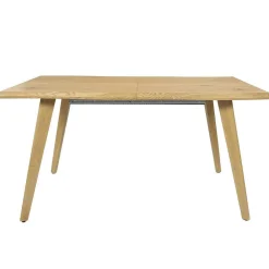 Table Extensible 6 à 8 Personnes Calypso marron - 210x90x76.5 cm