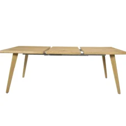 Table Extensible 6 à 8 Personnes Calypso marron - 210x90x76.5 cm