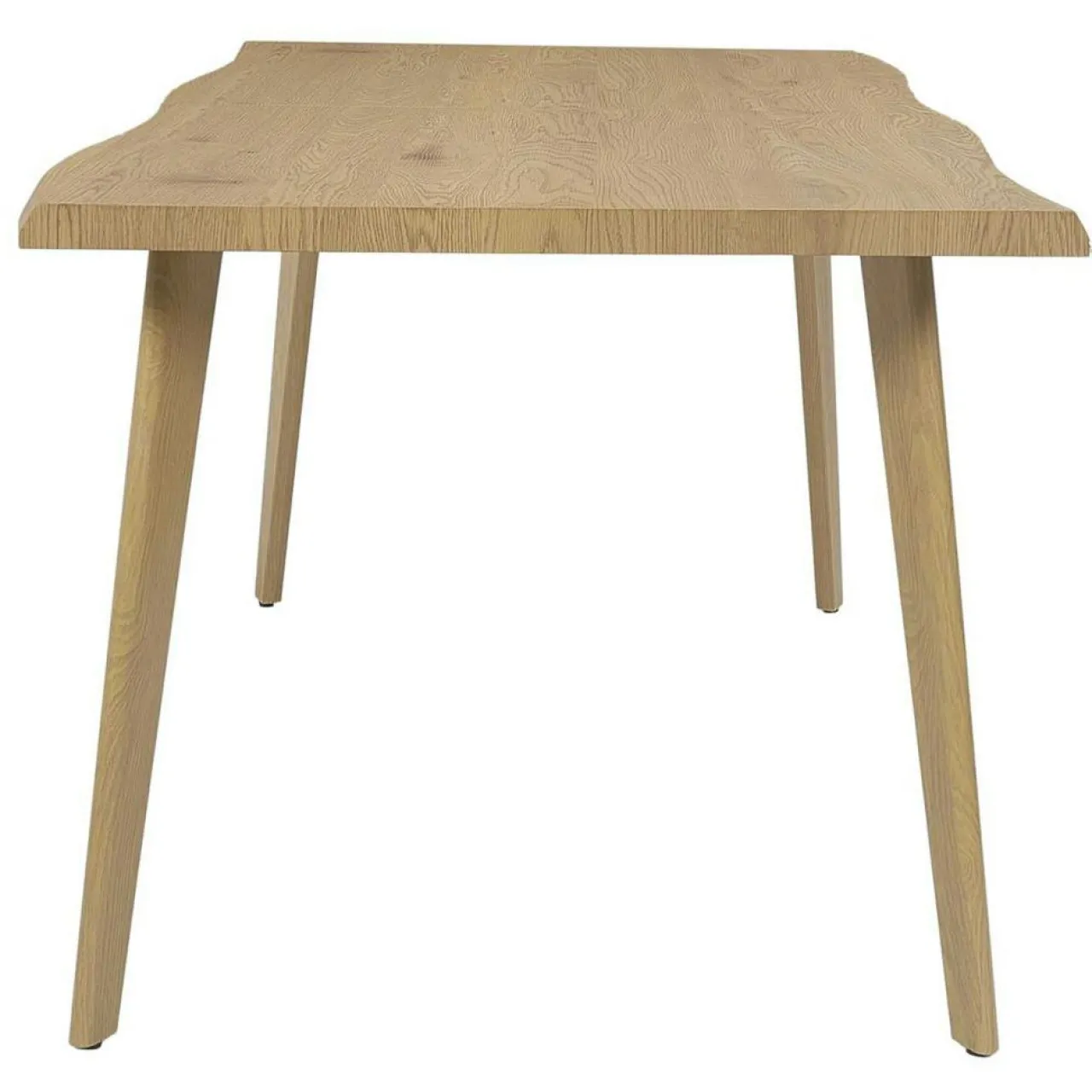 Table Extensible 6 à 8 Personnes Calypso marron - 210x90x76.5 cm