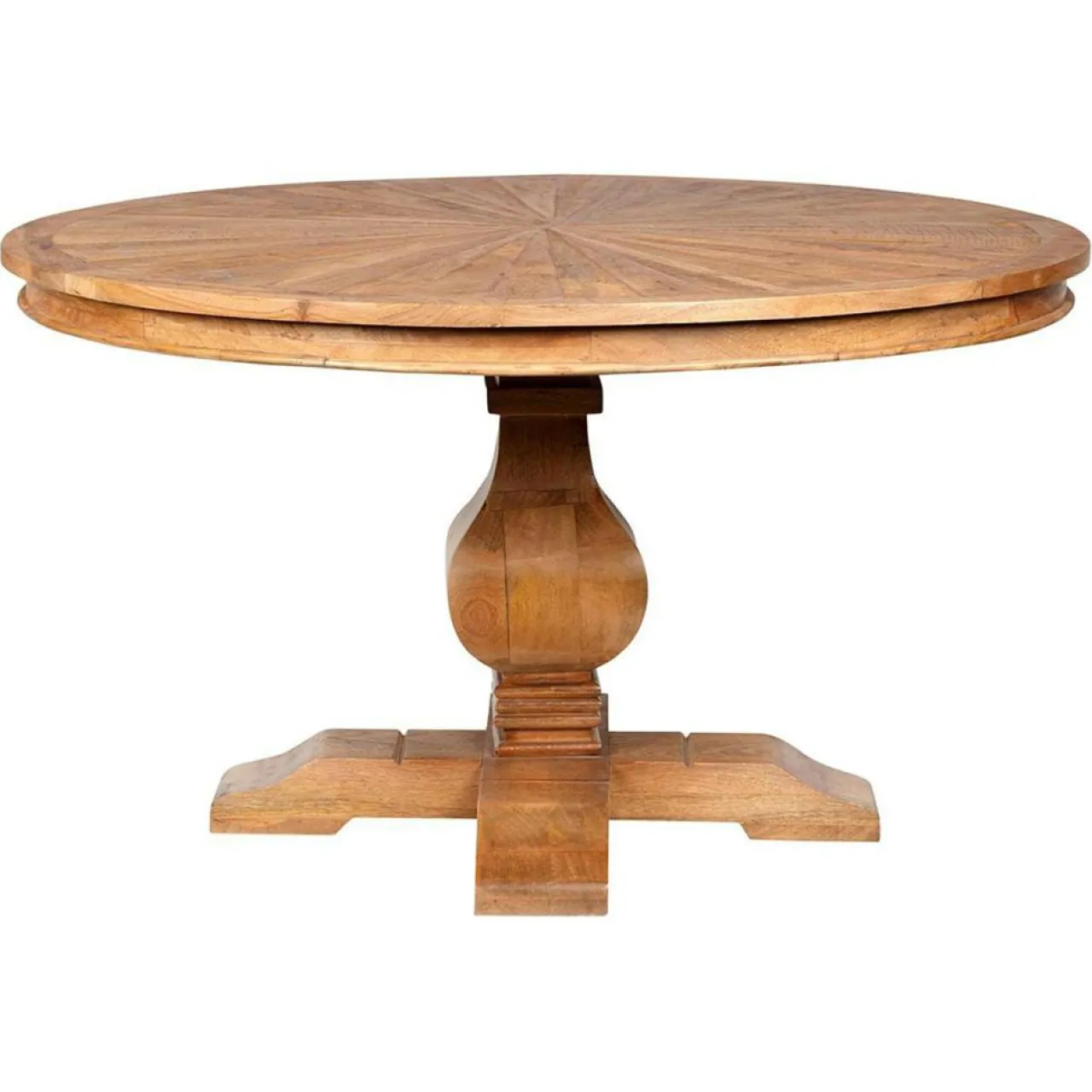 Table ronde manguier solaris naturel - 135x135x76 cm