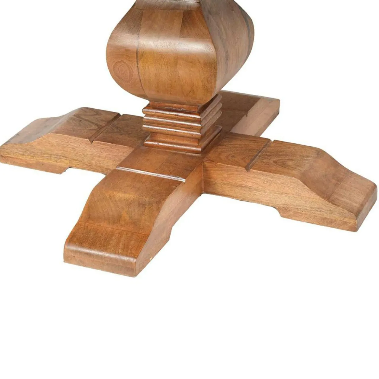 Table ronde manguier solaris naturel - 135x135x76 cm