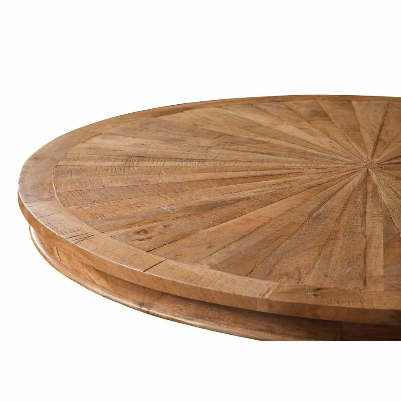 Table ronde manguier solaris naturel - 135x135x76 cm