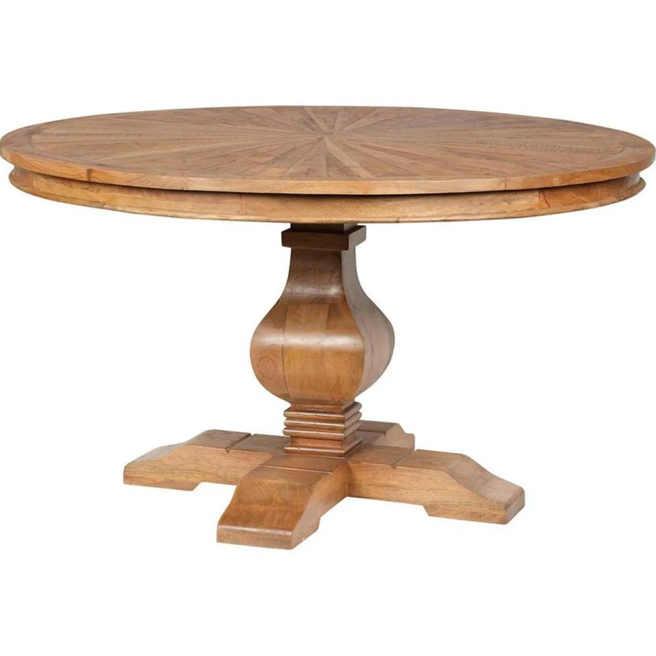 Table ronde manguier solaris naturel - 135x135x76 cm