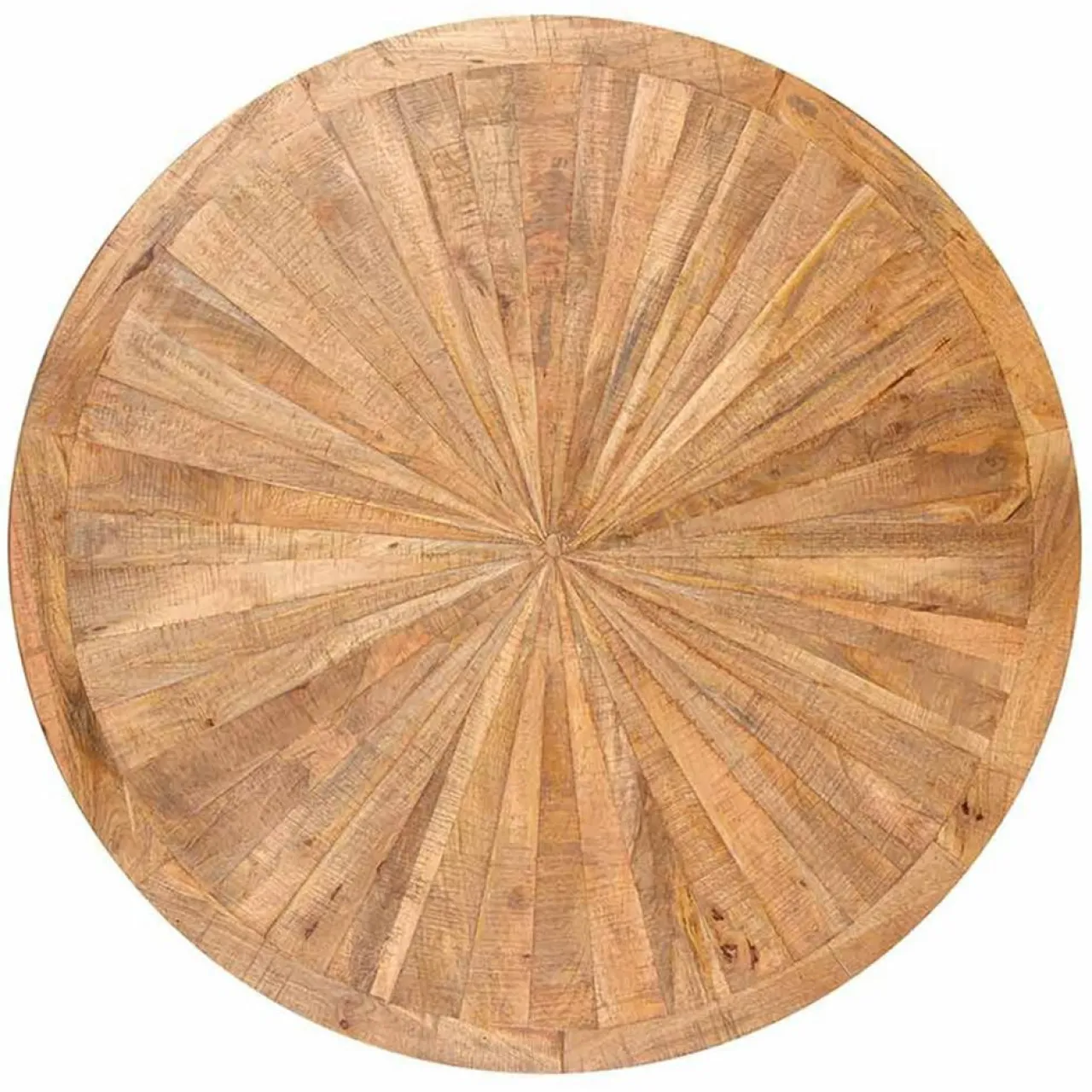 Table ronde manguier solaris naturel - 135x135x76 cm