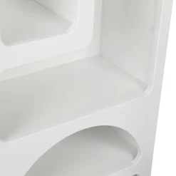 Étagère à livres Vénus blanche - 60x150x32 cm