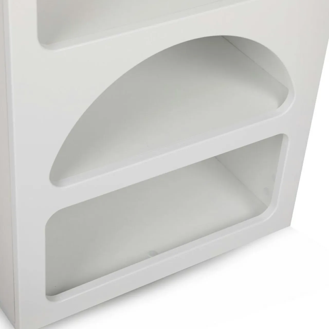 Étagère à livres Vénus blanche - 60x150x32 cm